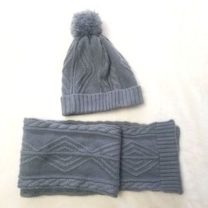 Boys Hat and Scarf One Size